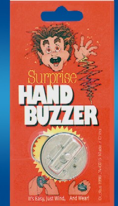 Loftus Pranks & Novelties #10 Hand Buzzer Prank
