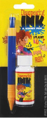 Loftus Pranks & Novelties 416 Disappearing Ink & Squirt Pen Prank