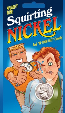 Loftus Pranks & Novelties 450 Squirting Nickel Prank