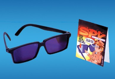 Loftus Pranks & Novelties 482 Rear View Spy Glasses Prank