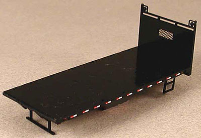 Lonestar Models 5210 HO Scale 20' Lumber Truck Body -- Molded Black