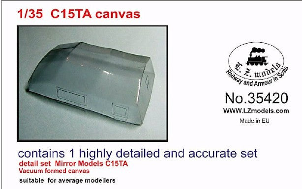 LZ Models 35420 1/35 C15A CanvasTop for MZZ (Vacu-Formed) (D)