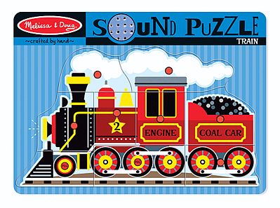 Melissa & Doug 729 V Scale Train Sound Puzzle