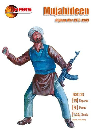 Mars Models 32002 1/32 Afghan War 1979-1989 Mujahideen (18)