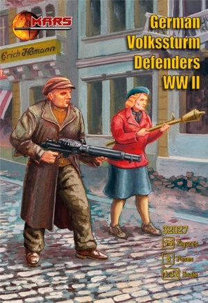 Mars Models 32027 1/32 WWII German Volkssturm Defenders (15)