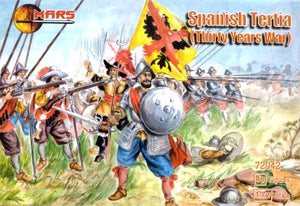 Mars Models 72042 1/72 Thirty Years War Spanish Tertia (48)