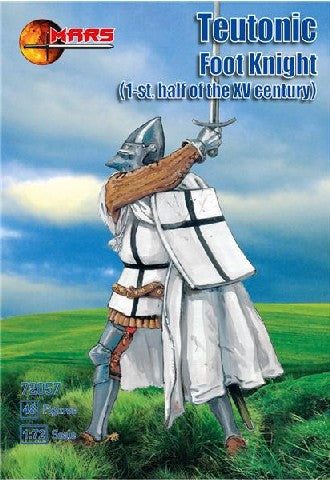 Mars Models 72057 1/72 1st Half XV Century Teutonic Foot Knights (48)