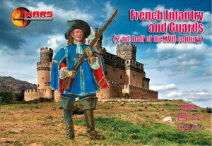 Mars Models 72083 1/72 2nd Half XVII Century French Infantry & Guards (48)