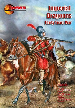 Mars Models 72096 1/72 Thirty Years War Imperial Dragoons (12 Mtd)