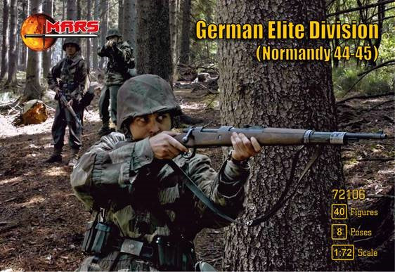 Mars Models 72106 1/72 Normandy 1944-45 German Elite Division (40)
