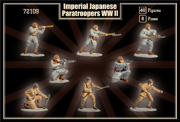 Mars Models 72109 1/72 WWII Imperial Japanese Paratroopers (40)
