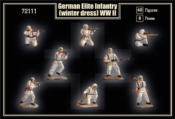 Mars Models 72111 1/72 WWII German Elite Infantry Winter Dress (40)