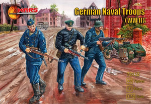 Mars Models 72112 1/72 WWII German Naval Troops (40)