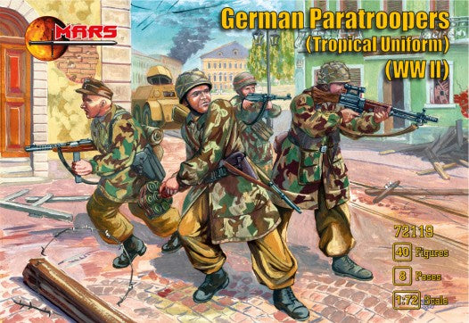 Mars Models 72119 1/72 WWII German Paratrooper Tropical Uniform (40)