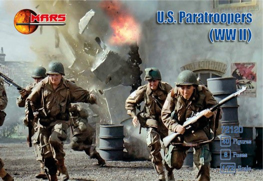 Mars Models 72120 1/72 WWII US Paratroopers (40)