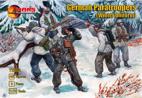 Mars Models 72121 1/72 WWII German Paratroopers Winter Uniform (40)