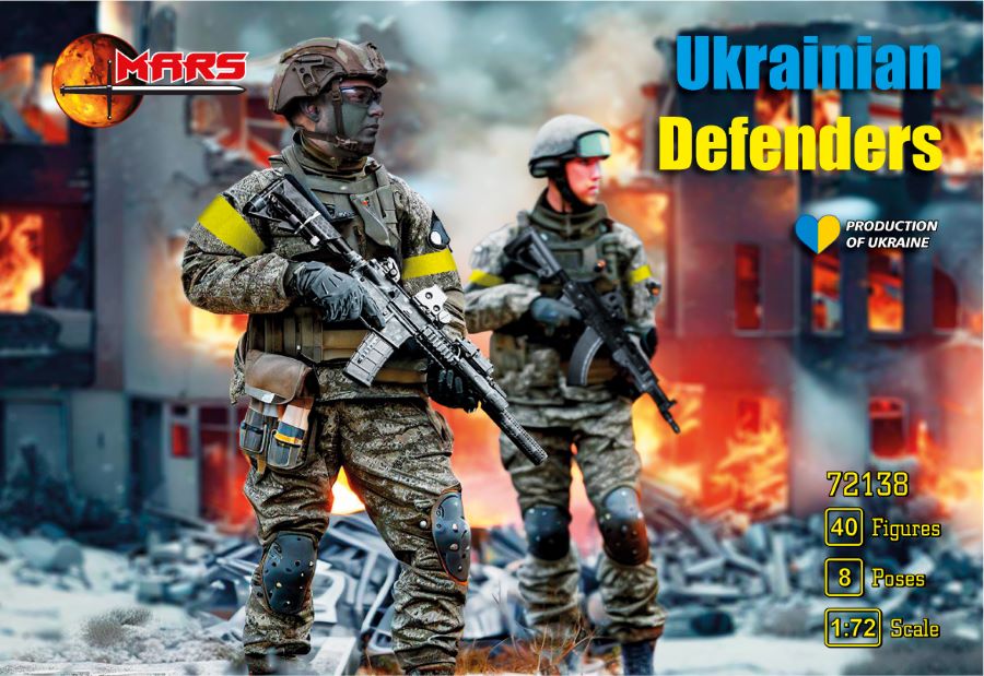 Mars Models 72138 1/72 Ukrainian Defenders (40)