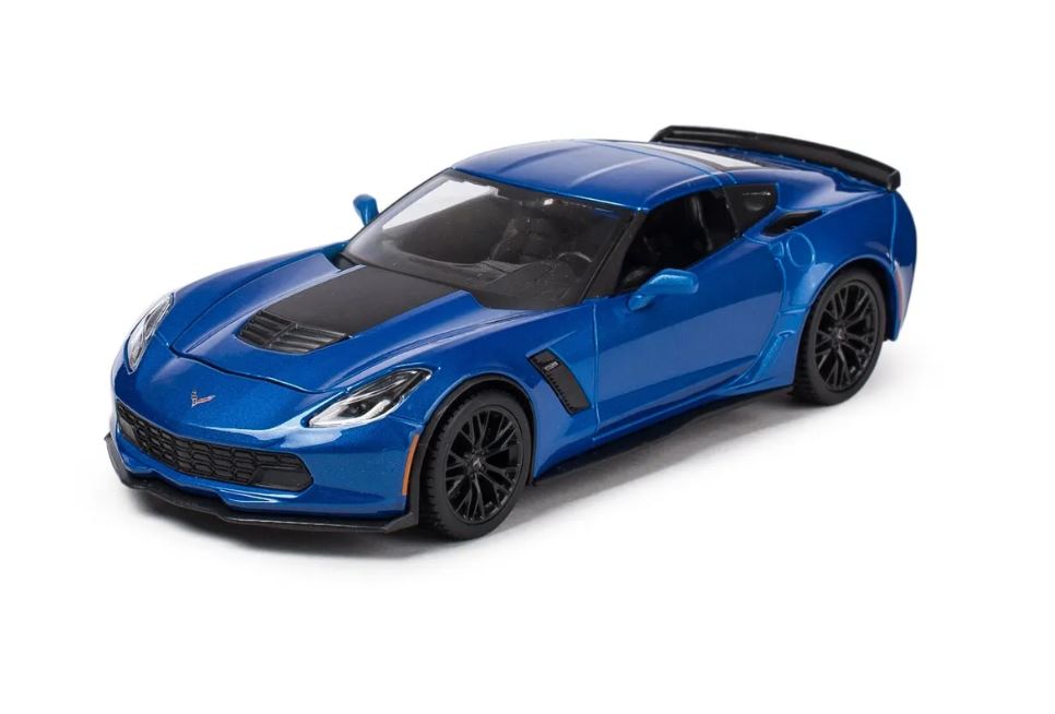 Maisto 31133BLU 1/24 2015 Chevrolet Corvette Z06 (Metallic Blue)