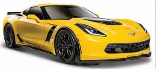 Maisto 31133YLW 1/24 2015 Chevrolet Corvette Z06 (Yellow)