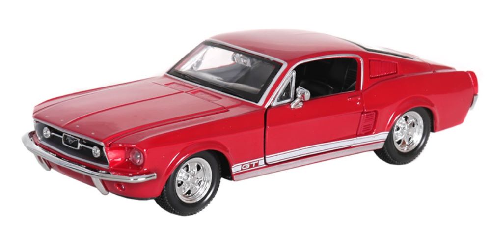 Maisto 31260RED 1/24 1967 Ford Mustang GT (Red)