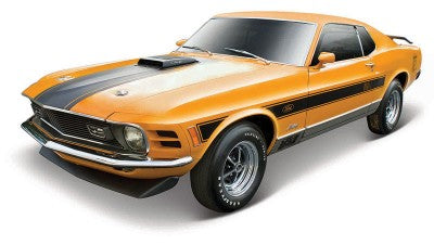 Maisto 31453ORG 1/18 1970 Ford Mustang Mach 1 (Orange)