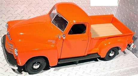 Maisto 31952ORG 1/24 1950 Chevrolet 3100 Pickup Truck (Orange)
