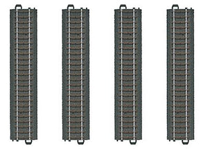 Marklin 20188 HO Scale 3-Rail C Track - My World -- Straight Sections pkg(4) 7-13/32" 18.8cm