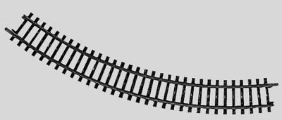Marklin 2210 HO Scale K Track -- 11-5/8" Radius Curve