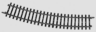 Marklin 2232 HO Scale K Track -- 16-3/4" 42.5cm, 22-Degree, 30' Radius Curve