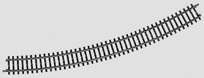 Marklin 2251 HO Scale K-Track -- 24-3/4" 62.9cm, R30