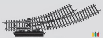 Marklin 2268 HO Scale K-Track Remote Turnout -- Left Hand - 2 Pack