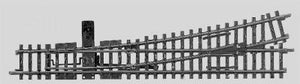 Marklin 22715 HO Scale K-Track -- 8-7/8" Left-Hand Turnout