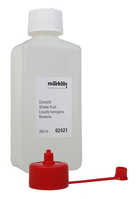 Marklin 2421 All Scale Smoke Fluid - 8-7/16oz 250mL -- For I Gauge Locos w/Cylinder Steam Smoke Units