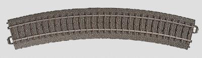 Marklin 24230 HO Scale 3-Rail R2 Curve C-Track -- 17-1/4" 43.8cm Radius, 30-Degree