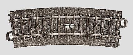 Marklin 24294 HO Scale C-Track -- Curved Circuit 17-1/4"