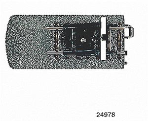 Marklin 24978 HO Scale 3-Rail C-Track -- Track End w/Bumper & Lantern