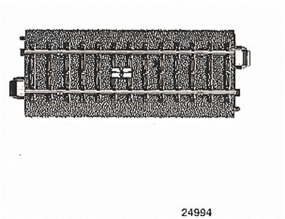 Marklin 24994 HO Scale C-Track -- Straight Circuit - 3-11/16" 9.4cm
