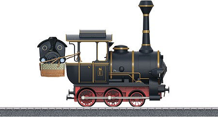 Marklin 29199 HO Scale Jim Button and the Wild 13 Starter Set - 3-Rail - Sound and Digital - Start Up -- Locomotive, C-Track Oval, Controller, Figures
