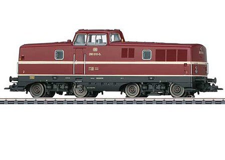 Marklin 36083 HO Scale Class 280 Diesel-Hydraulic - 3-Rail - Sound and Digital -- German Federal Railroad DB (Era IV 1970s, red, black, ivory)