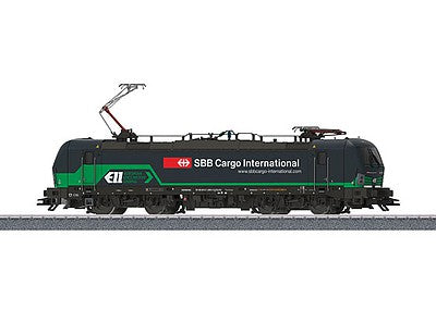 Marklin 36193 HO Scale Siemens Vectron Class 193 Electric - 3-Rail w/Sound & Digital - Start Up -- ELL Austria (Era VI, black, green, red)