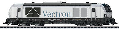 Marklin 36290 HO Scale Siemens Vectron DE Class 247 Diesel - 3-Rail w/Sound & Digital -- Siemens Mobility (Era VI, white, gray, blue)