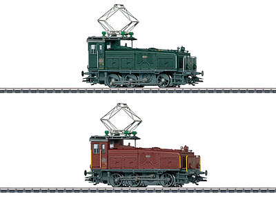 Marklin 36332 HO Scale Digital Class Ee 3/3 "Halbschuh" Double Elecric Locomotive -- Swiss Federal Railways SBB