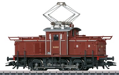 Marklin 36334 HO Scale Class EL 10 Electric Switcher - 3-Rail w/Digital -- Norwegian State Railways NSB #10.2505 (Era III-IV, brown)