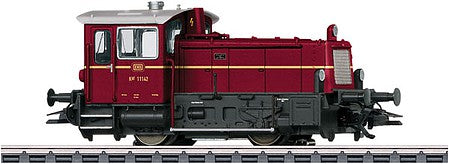 Marklin 36346 HO Scale Class Kof III - 3-Rail - Digital -- German Federal Railroad DB 11 142 (Era III 1966, red, gray, silver)