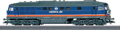 Marklin 36430 HO Scale Class 232 Ludmilla 3-Rail w/Sound & Digital -- Raildox #232 103-2 (Era VI, blue, gray, red)