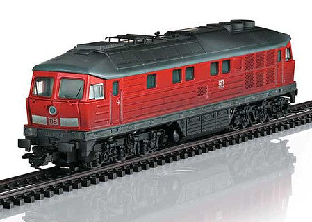 Marklin 36433 HO Scale Class 232 Ludmilla Diesel with Smoke - 3-Rail - Sound and Digital - Exclusiv -- German Railroad DB AG (Weathered, Era VI, red, gray)