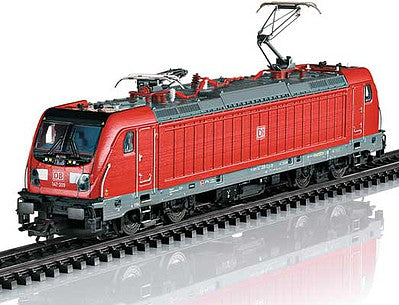 Marklin 36637 HO Scale Bombardier Traxx AC 3 LM Class 147 Electric - 3-Rail - Sound and Digital -- German Railroad DB AG 147 009-5 (Era VI 2016, red, gray)