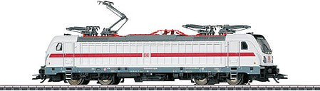 Marklin 36638 HO Scale Bombardier TRAXX 3 Class 147.5 Electric - 3-Rail - Sound and Digital - Exclusi -- German Railroad DB AG 147 557-3 (Era VI 2018, white, gray, red)