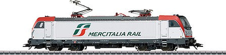 Marklin 36658 HO Scale Bombardier TRAXX DC3 Class 494 Electric - 3-Rail - Sound and Digital -- Mercitalia Rail (Era VI 2018, silver, gray, green, red)