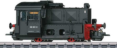 Marklin 36814 HO Scale Kof II Diesel - 3-Rail w/Sound & Digital -- German State Railroad DR #100 801-0 (Era IV 1976, black, red)